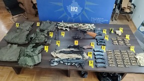 Oružje u podrumu zgrade